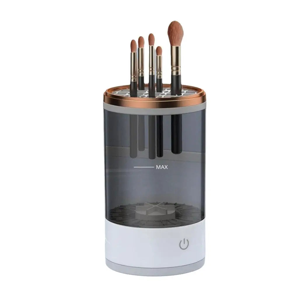 3 In 1 Electric Makeup Brush Cleaner : Automatic Spinner Makeup Brush